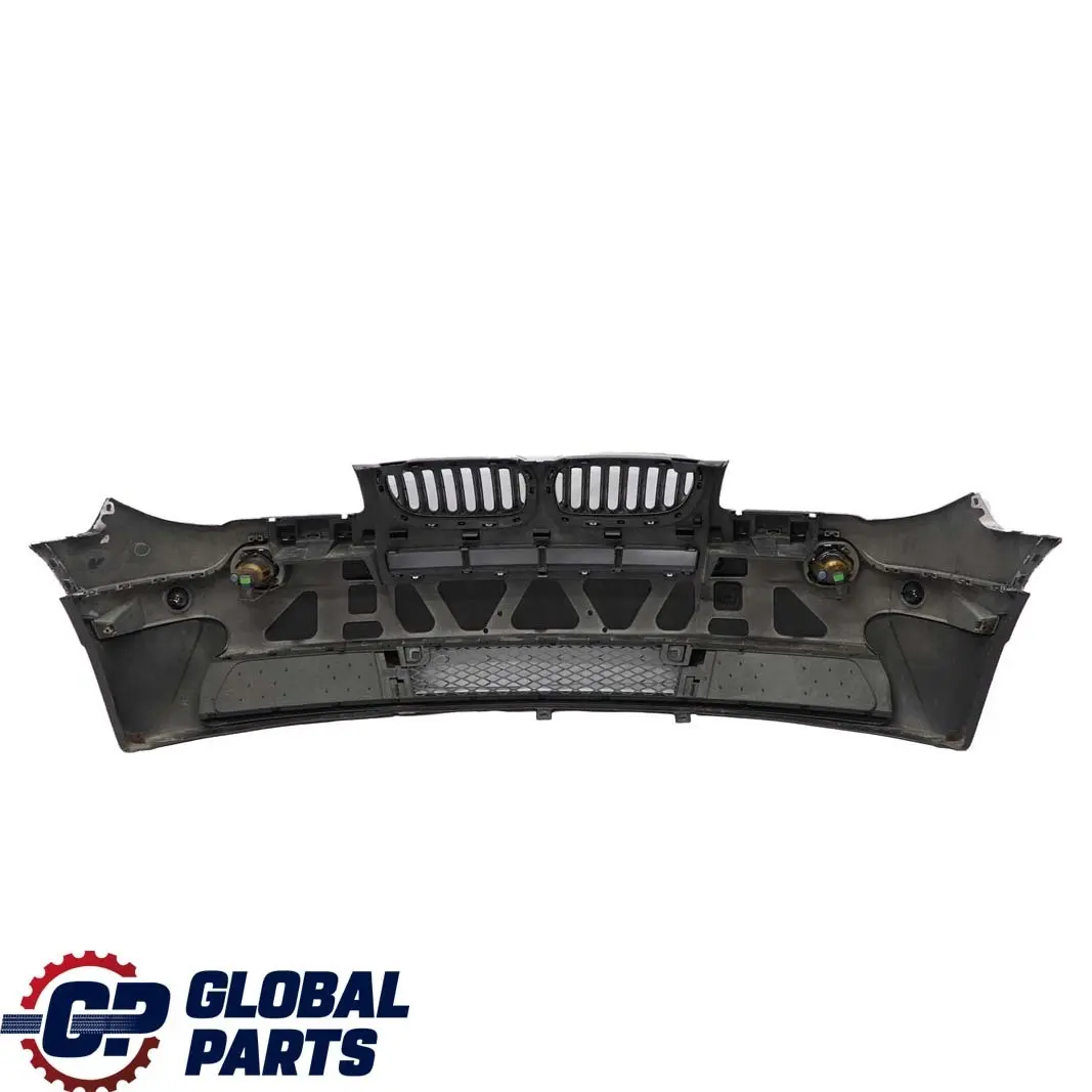 Complete Front Bumper PDC Titansilber Titan Silver Metallic to BMW X3 Series 1 E83 with Part number 0302439 BMW X3 Series 1 E83 Complete Front Bumper PDC Titansilber Titan Silver Metallic - SKU 0302439-TS1 - Part number 0302439