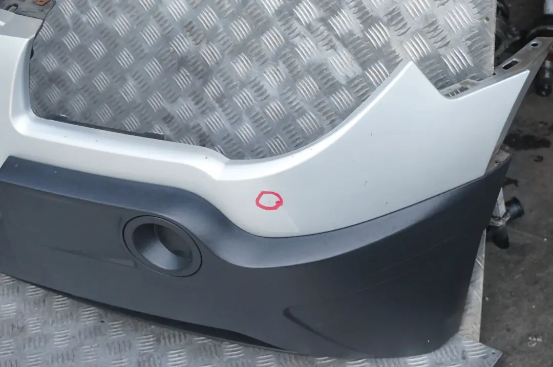 BMW X3 Series 2 E83 Complete Front Bumper PDC Titansilber Titan Silver Metallic - SKU 0302439-TS2 - Part number 0302439