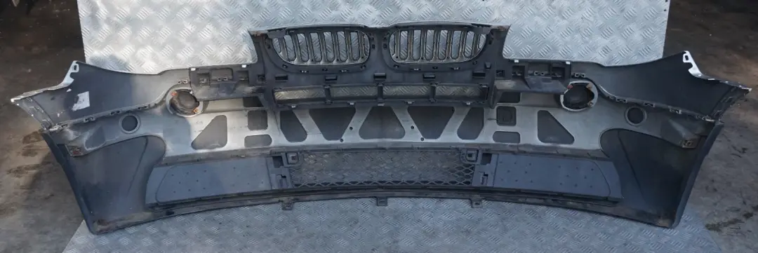 Complete Front Bumper PDC Titansilber Titan Silver Metallic to BMW X3 Series 2 E83 with Part number 0302439 BMW X3 Series 2 E83 Complete Front Bumper PDC Titansilber Titan Silver Metallic - SKU 0302439-TS2 - Part number 0302439