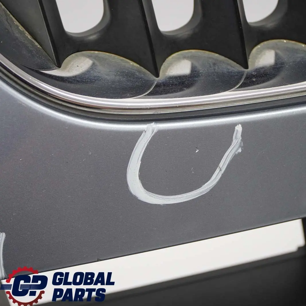 BMW X3 Series E83 1 Complete Front Bumper PDC Bluewater Blue Water Metallic 896 - SKU 0302439-WB1 - Part number 302439