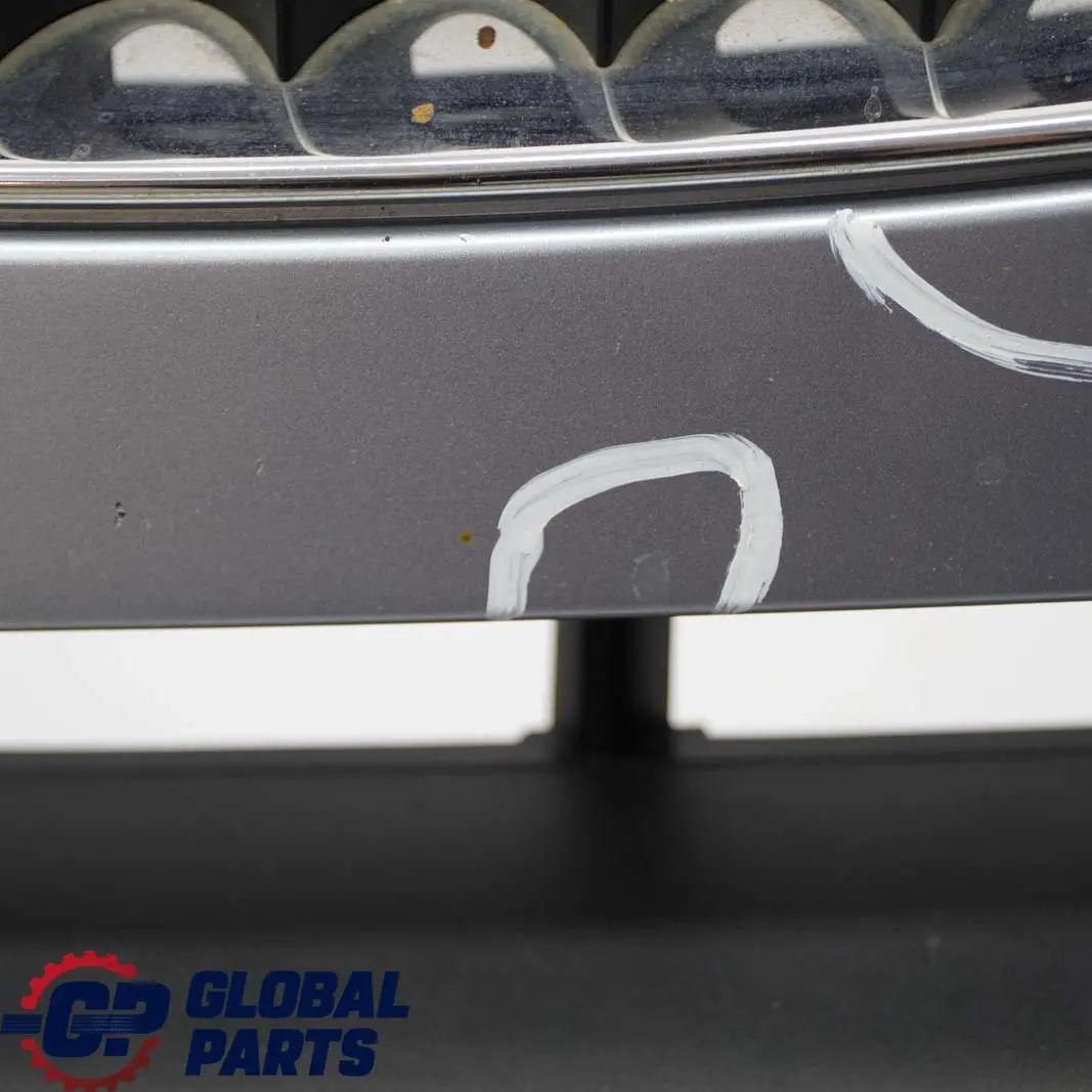 BMW X3 Series E83 1 Complete Front Bumper PDC Bluewater Blue Water Metallic 896 - SKU 0302439-WB1 - Part number 302439