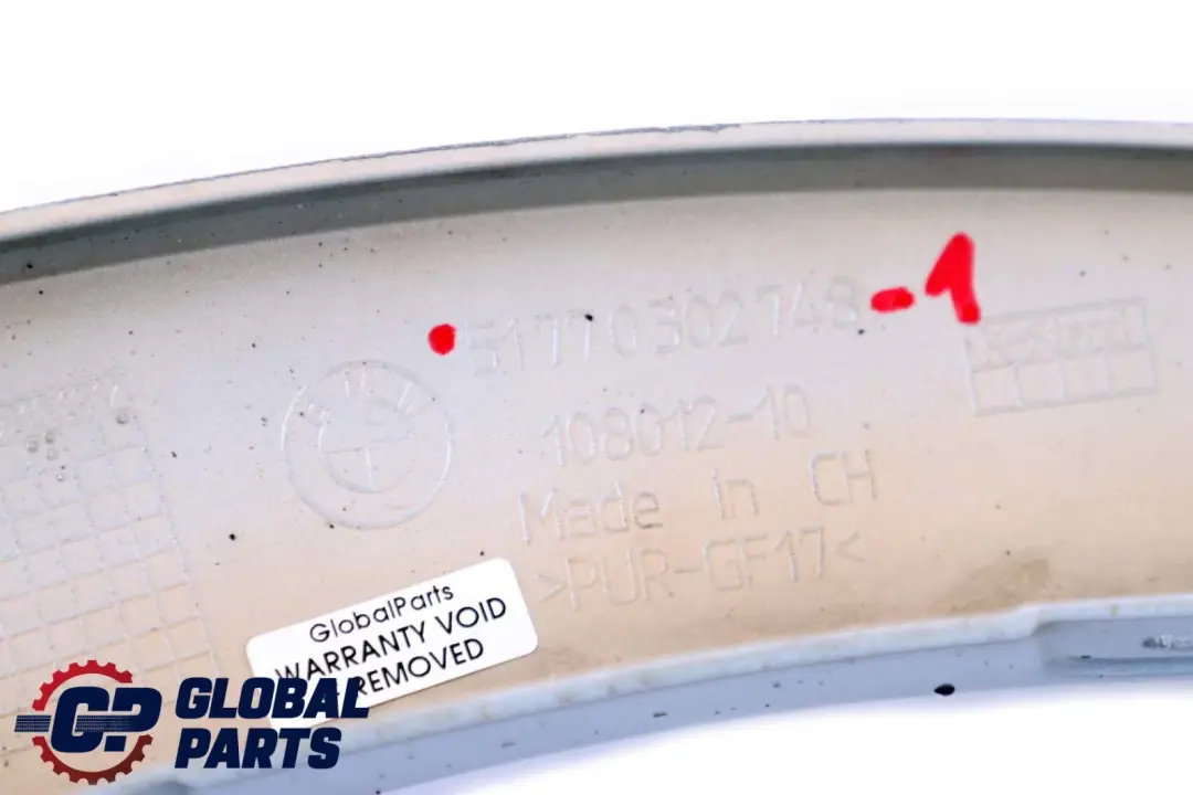 Aerokit Aero Radlauf Hinten Rechts Bluewater Wasserblau - 896 für BMW X3 E83 1 mit Teilenummer 0302748 BMW X3 E83 1 Aerokit Aero Radlauf Hinten Rechts Bluewater Wasserblau - 896 - SKU 0302748-1 - Teilenummer 0302748