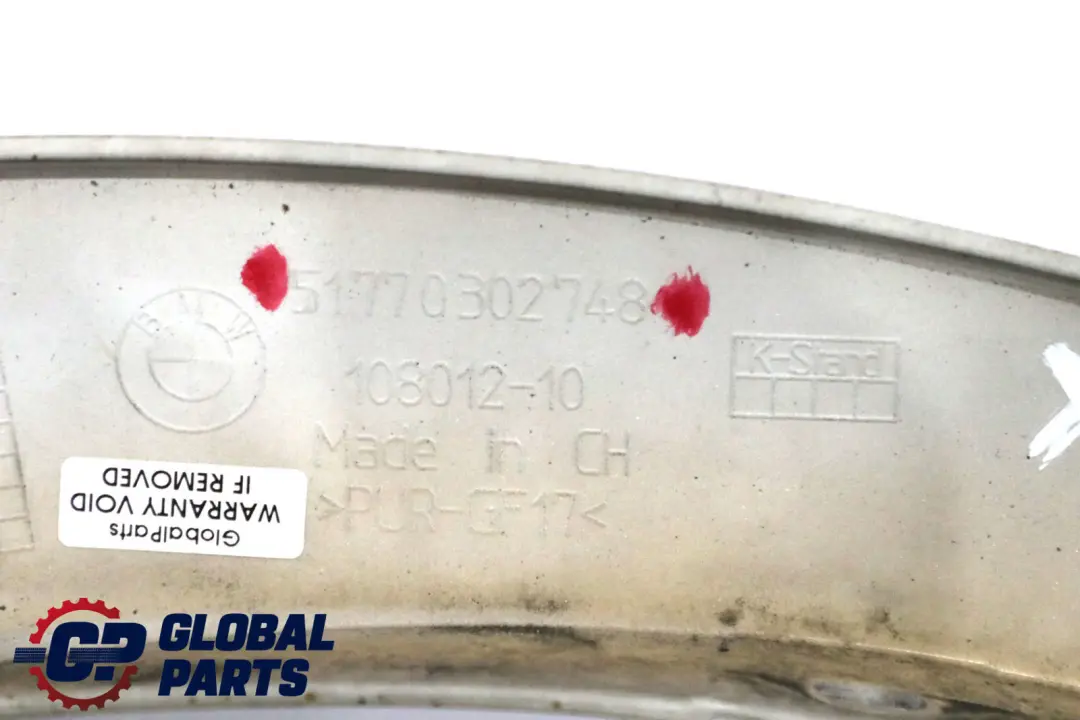 BMW X3 E83 Aerokit Aero Radlauf Hinten Rechts Bluewater Wasserblau - 896 - SKU 302748 - Teilenummer 0302748