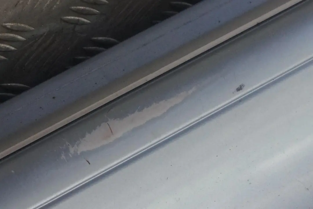 BMW X3 E83 Aerokit Schwellerleiste Schweller Rechts Bluewater Wasserblau - 896 - SKU 0302752-WB - Teilenummer 0302752