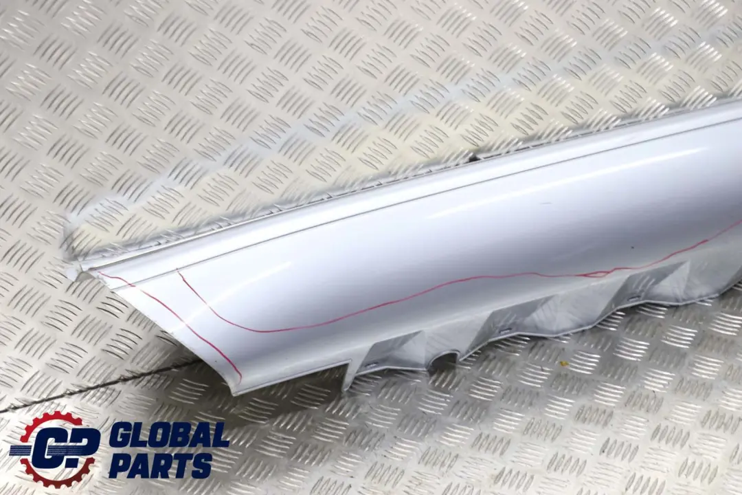 BMW X3 E83 Aerokit Cubre umbral De puerta Faldon derecho Bluewater Metallic 896 - SKU 0302752-WB1 - Número de pieza 0302752