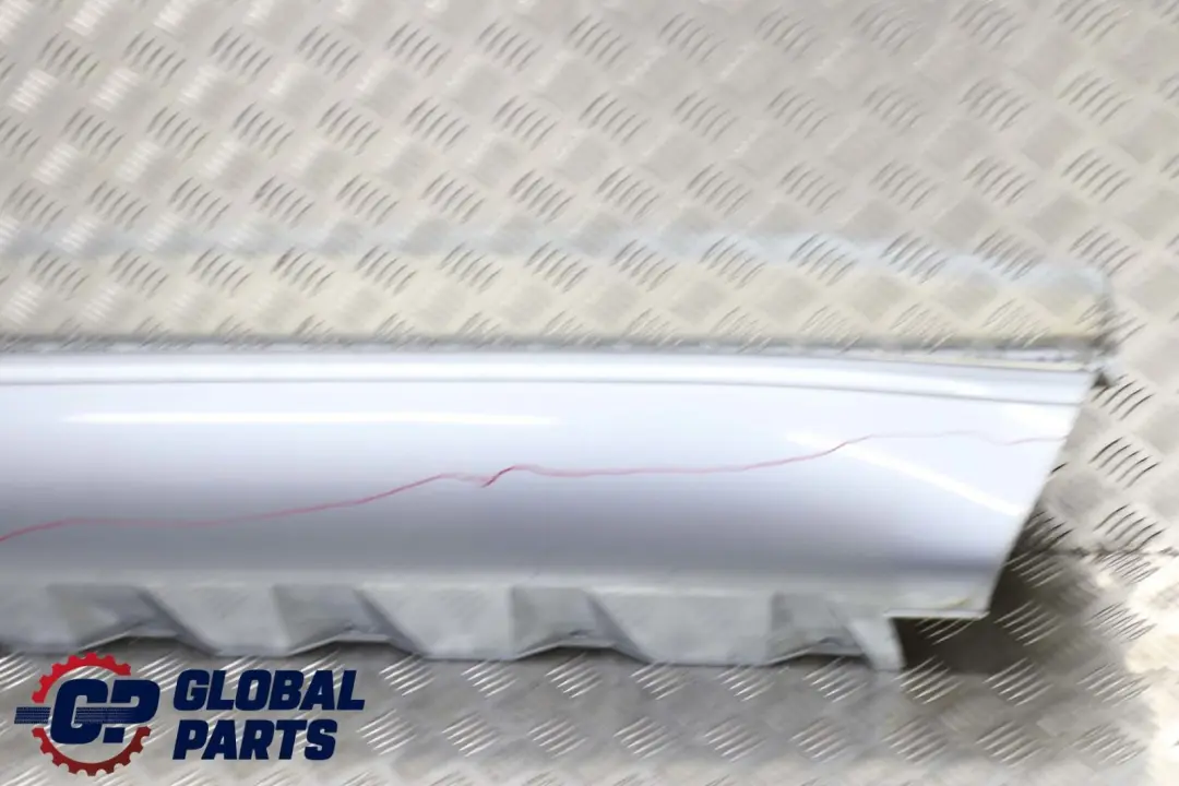 BMW X3 E83 Aerokit Cubre umbral De puerta Faldon derecho Bluewater Metallic 896 - SKU 0302752-WB1 - Número de pieza 0302752