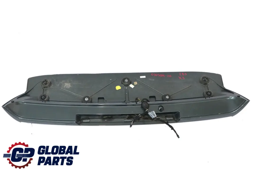 Spoiler Upper Trunk Lid Roof Highland Green 3400384 to BMW X3 Series E83 Rear with Part number 0303044 BMW X3 Series E83 Rear Spoiler Upper Trunk Lid Roof Highland Green 3400384 - SKU 0303044-HG - Part number 0303044