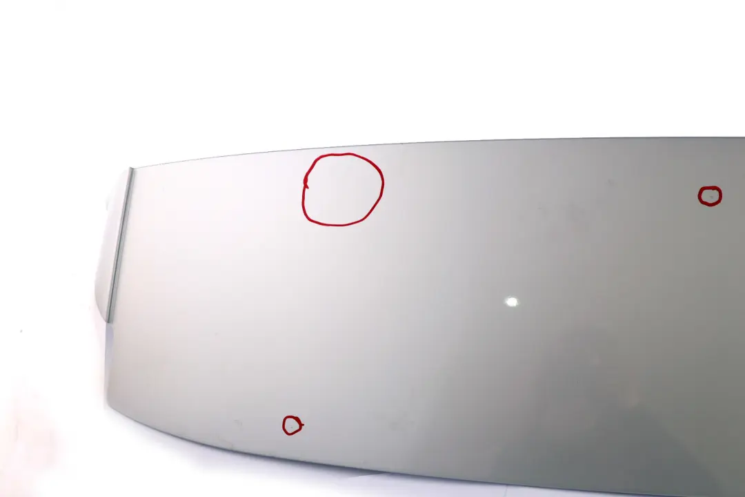 Spoiler trasero Tapa superior maletero Techo Titansilber Titan Silver para BMW X3 E83 con número de pieza 303044 BMW X3 E83 Spoiler trasero Tapa superior maletero Techo Titansilber Titan Silver - SKU 0303044-TS - Número de pieza 303044