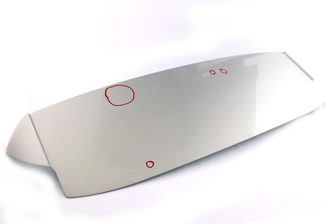 Spoiler Heckklappe Titansilber Titan Silber Metallic 354 für BMW X3 er E83 mit Teilenummer 303044 BMW X3 er E83 Spoiler Heckklappe Titansilber Titan Silber Metallic 354 - SKU 0303044-TS - Teilenummer 303044