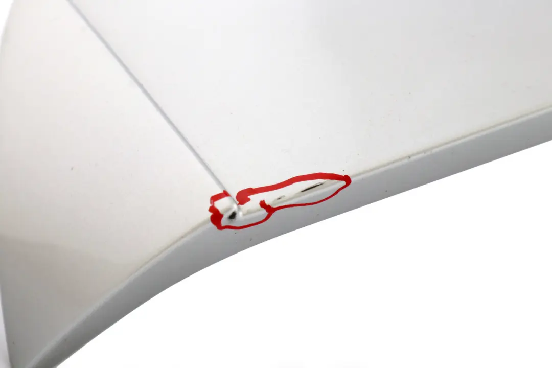 BMW X3 SERIES E83 Rear Spoiler Upper Trunk Lid Roof Titansilber Titan Silver 354 - SKU 0303044-TS - Part number 303044