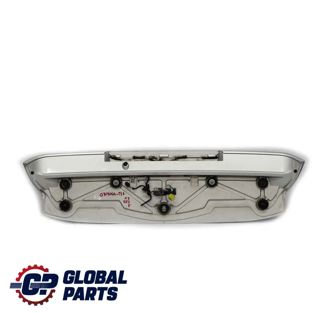 Aleron trasero Tapa superior del maletero Techo Titansilber Plata - 354 para BMW E83 con número de pieza 0303044 BMW E83 Aleron trasero Tapa superior del maletero Techo Titansilber Plata - 354 - SKU 0303044-TS3 - Número de pieza 0303044