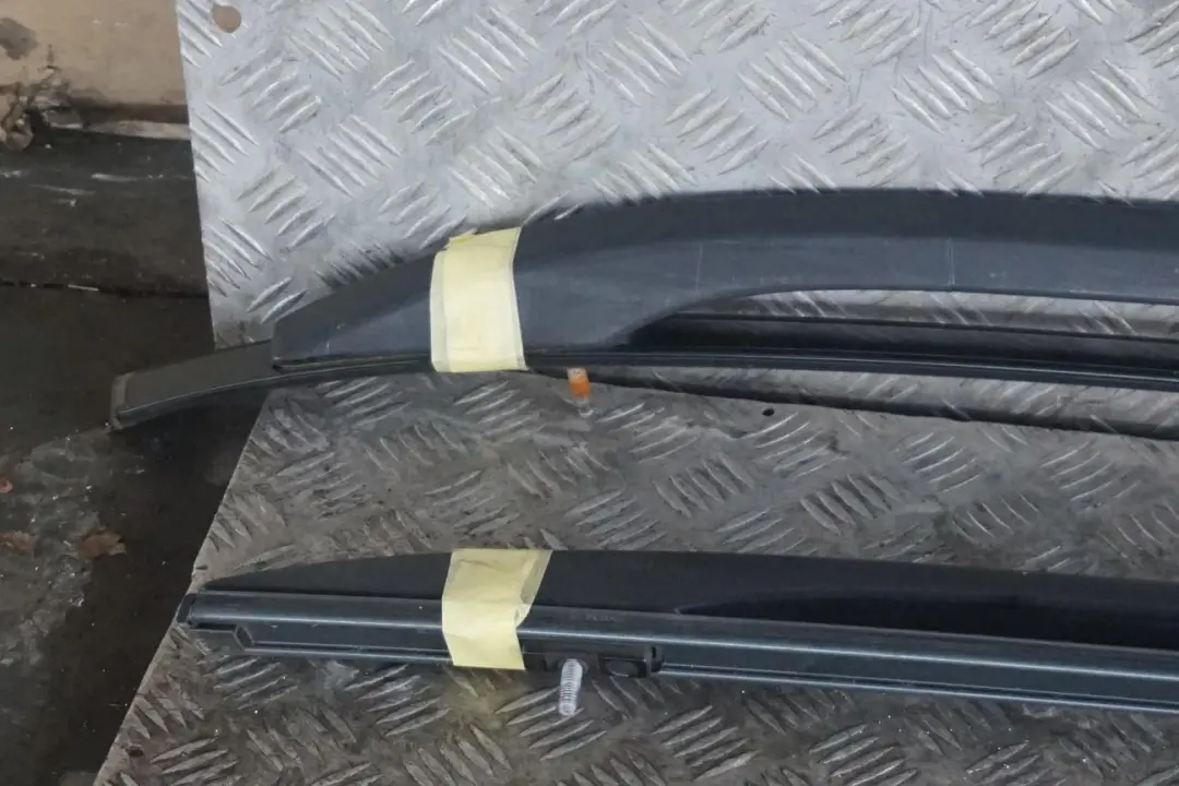 Left Right N/O/S Roof Railing Rail Rack Bar Set Highland Green - A11 to BMW X3 E83 with Part number 0304929 BMW X3 E83 Left Right N/O/S Roof Railing Rail Rack Bar Set Highland Green - A11 - SKU 0304929-HG - Part number 0304929