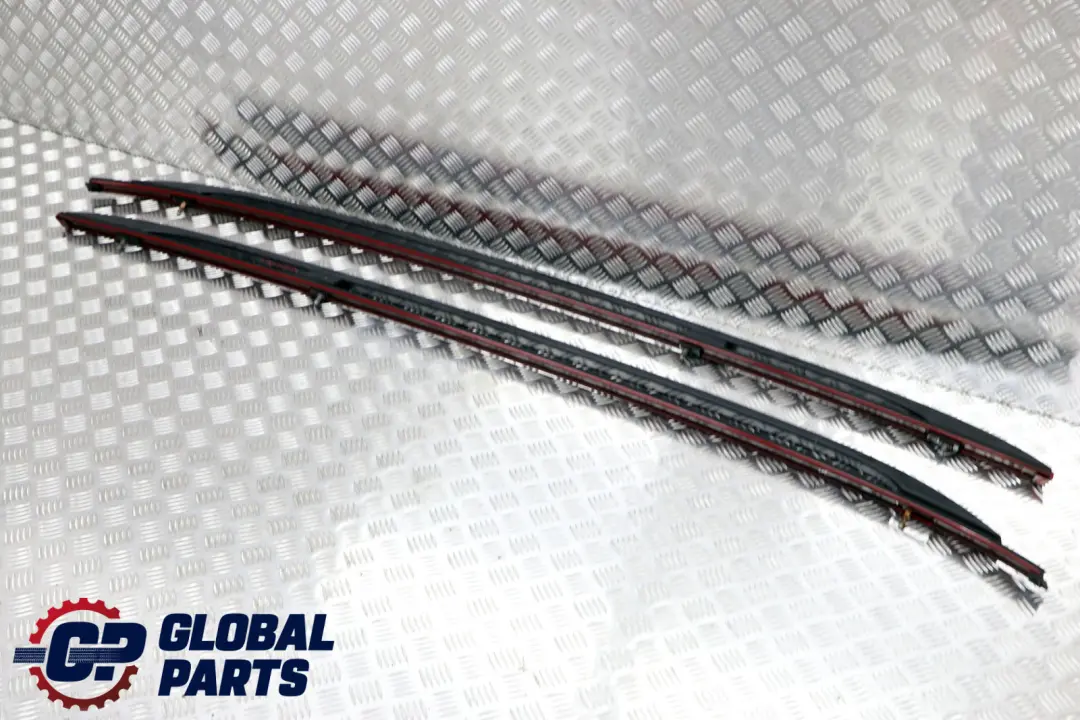 BMW X3 E83 Gauche Droite Rails De Toit Barre De Racks Karmesinrot Rouge - A61 - SKU 0304929-KAR - Numéro de pièce 0304929