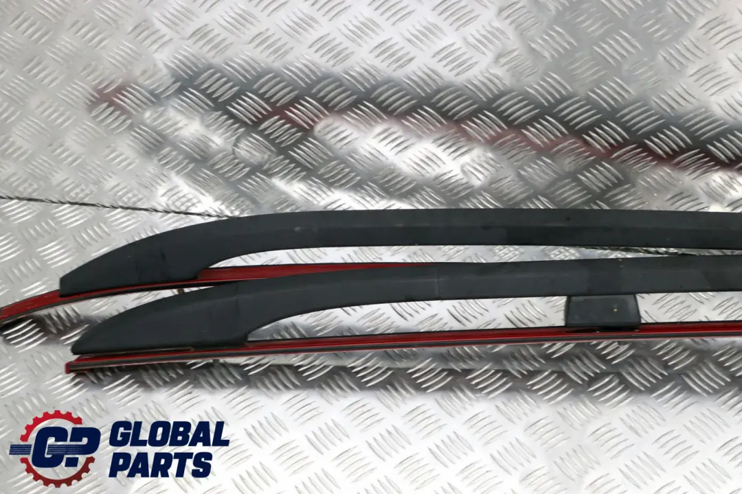 Links Rechts Dach Reling Gepäck Träger Stange Karmesinrot Rot - A61 für BMW X3 E83 mit Teilenummer 0304929 BMW X3 E83 Links Rechts Dach Reling Gepäck Träger Stange Karmesinrot Rot - A61 - SKU 0304929-KAR - Teilenummer 0304929