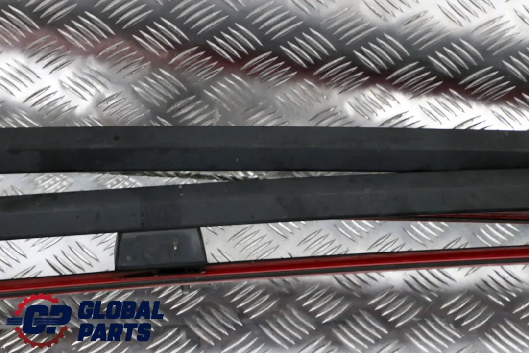 Izquierda Derecha Techo Railing Rack Bar Karmesinrot Rojo - A61 para BMW X3 E83 con número de pieza 0304929 BMW X3 E83 Izquierda Derecha Techo Railing Rack Bar Karmesinrot Rojo - A61 - SKU 0304929-KAR - Número de pieza 0304929