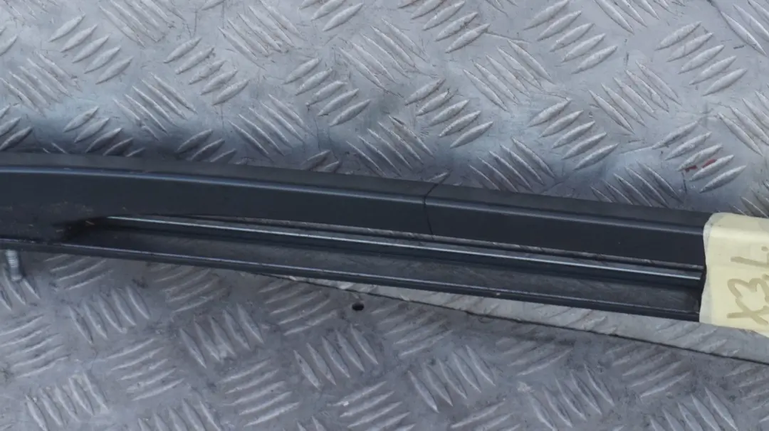 BMW X3 E83 Left N/S Roof Railing Rail Rack Bar Silbergrau Metallic - A08 - SKU 0304929-SBG - Part number 51137052537