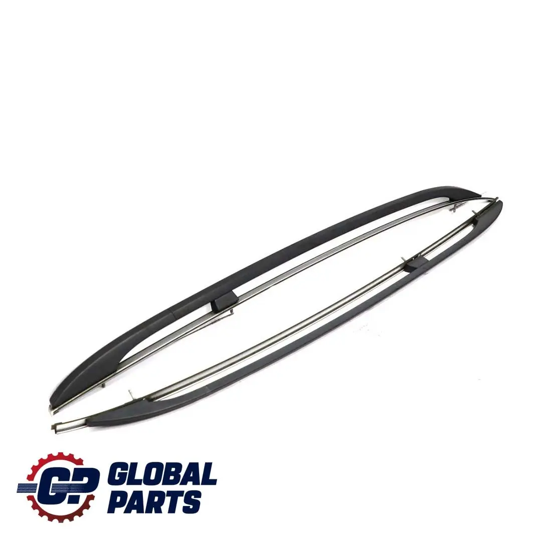 Dachreling Zierleiste Links Rechts Set Titansilber Silber - 354 für BMW X3 er E83 mit Teilenummer 0304929 BMW X3 er E83 Dachreling Zierleiste Links Rechts Set Titansilber Silber - 354 - SKU 0304929-TS1 - Teilenummer 0304929