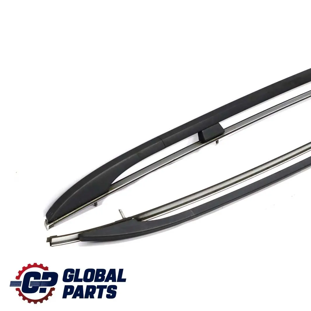 Dachreling Zierleiste Links Rechts Set Titansilber Silber - 354 für BMW X3 er E83 mit Teilenummer 0304929 BMW X3 er E83 Dachreling Zierleiste Links Rechts Set Titansilber Silber - 354 - SKU 0304929-TS1 - Teilenummer 0304929