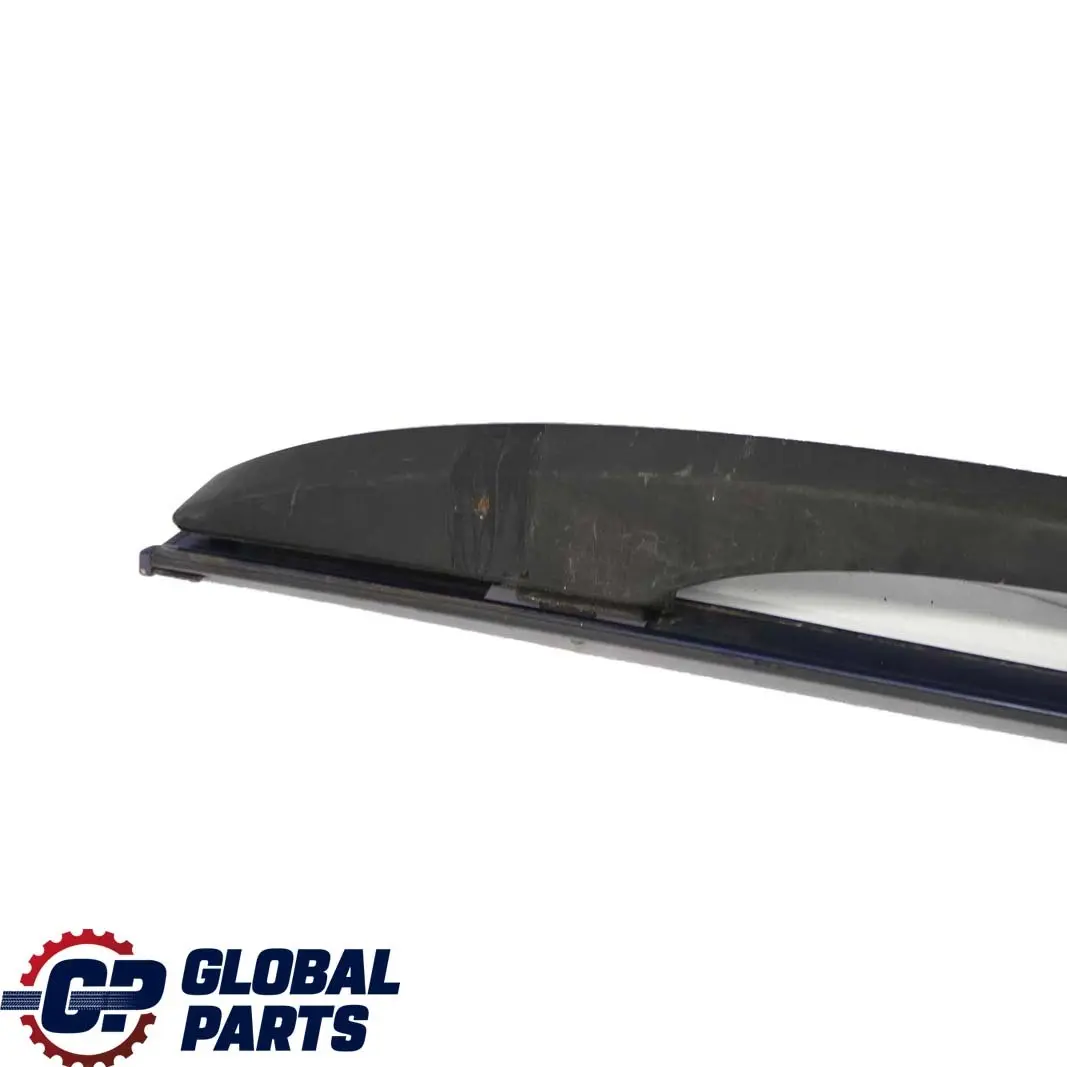 BMW X3 E83 Roof Railing Moulding Trim Strip Right O/S Mysticblau Blue - A07 - SKU 0304930-MYS - Part number 0304930