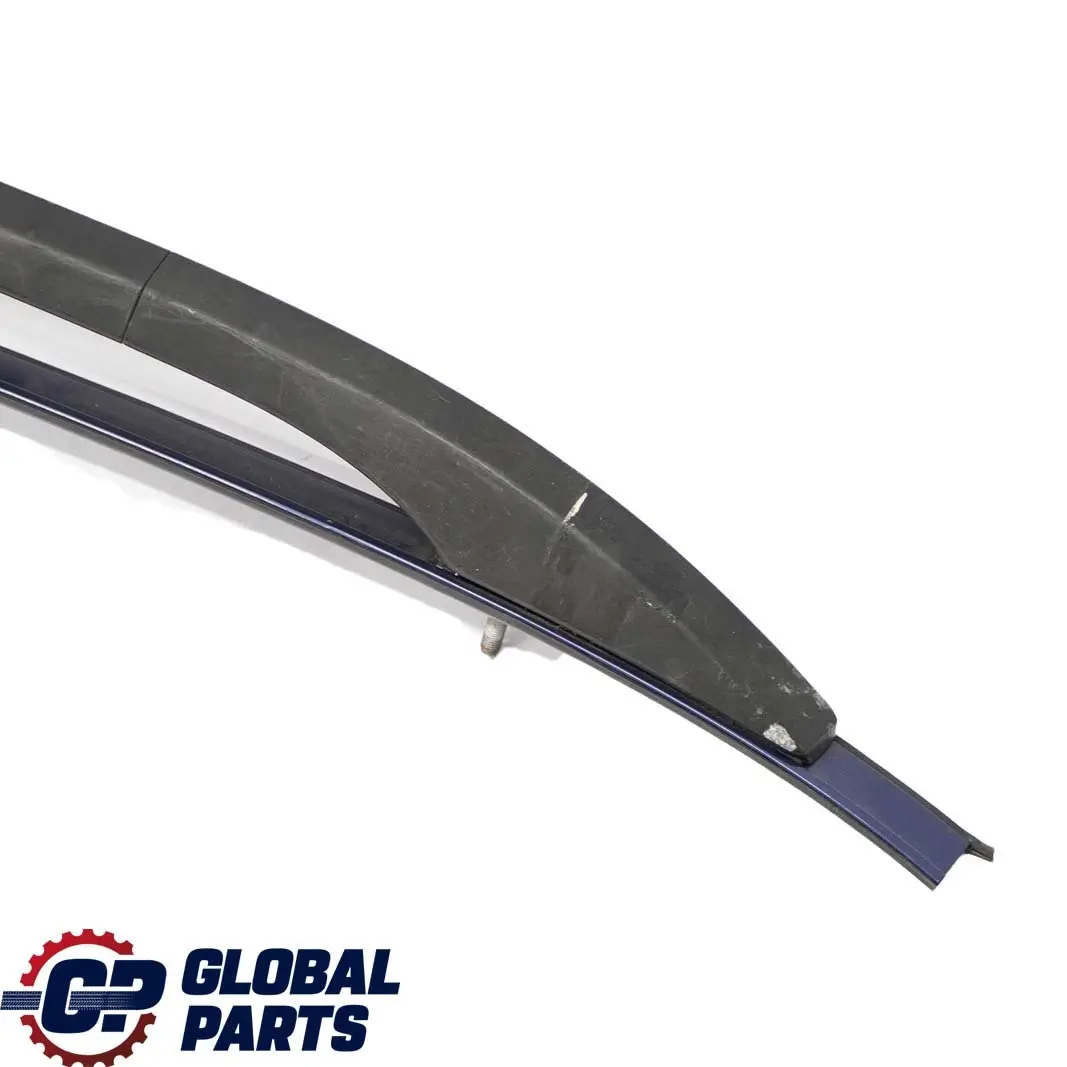 BMW X3 E83 Roof Railing Moulding Trim Strip Right O/S Mysticblau Blue - A07 - SKU 0304930-MYS - Part number 0304930
