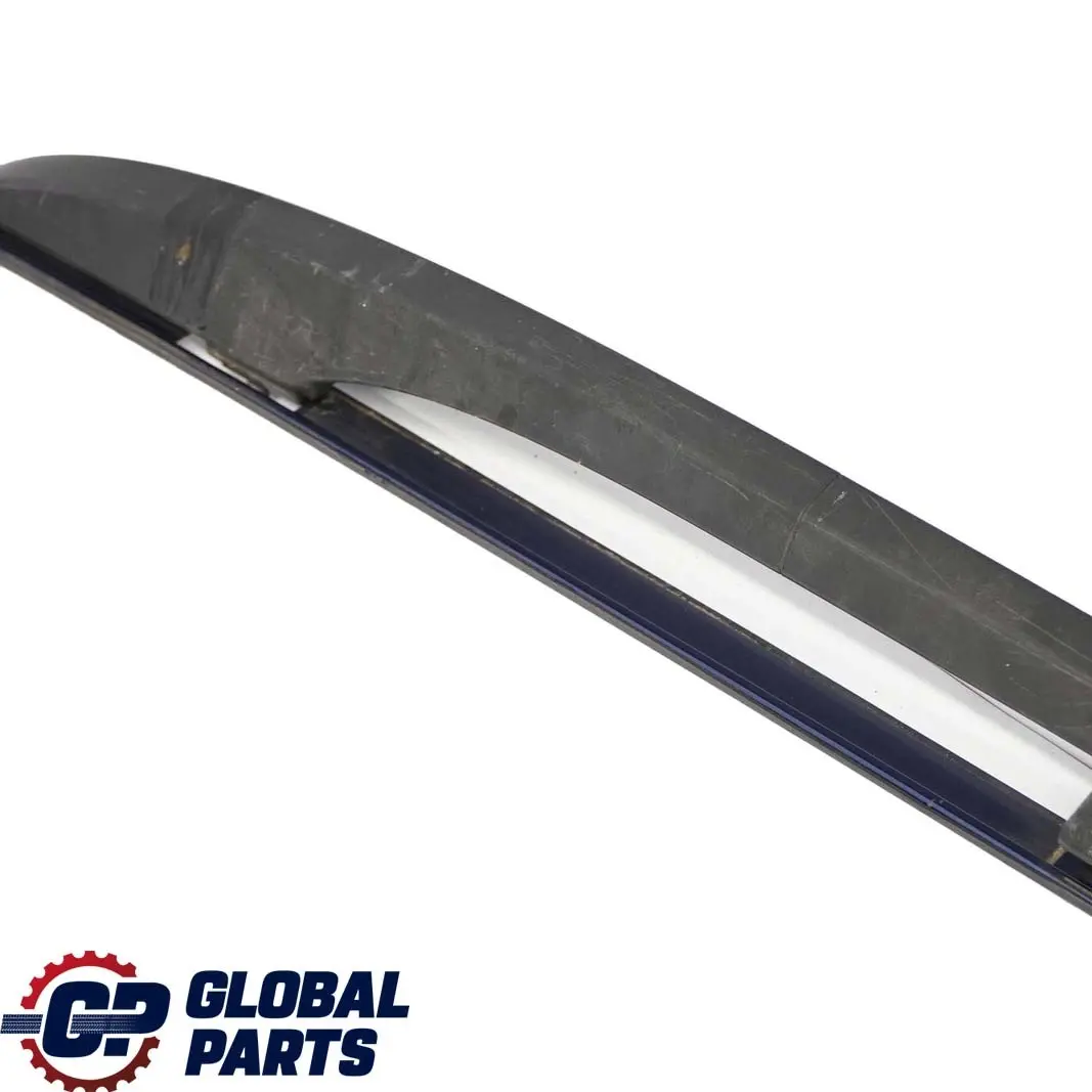 BMW X3 E83 Roof Railing Moulding Trim Strip Right O/S Mysticblau Blue - A07 - SKU 0304930-MYS - Part number 0304930