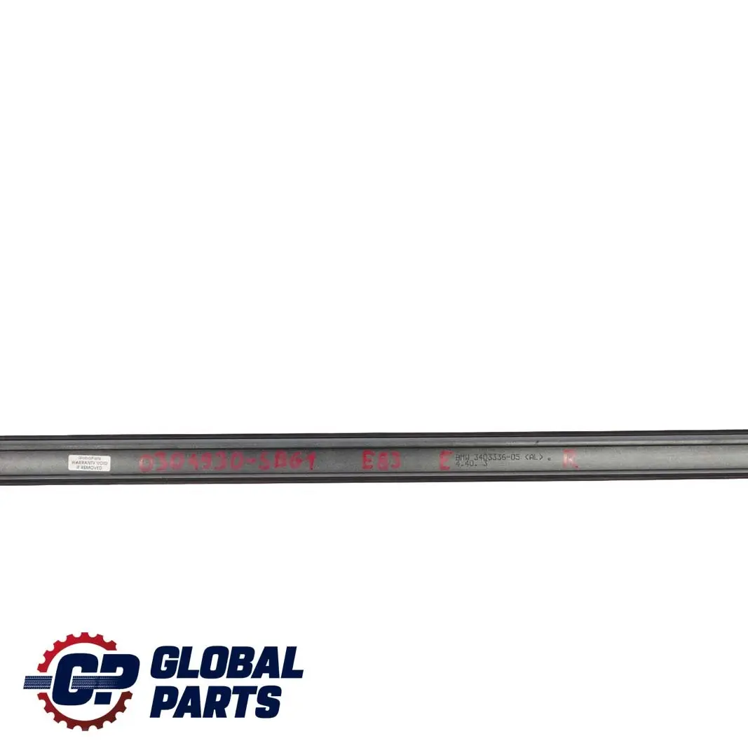 BMW X3 E83 Listwa Reling Dachowy Prawy Silbergrau - SKU 0304930-SBG1 - Numer Części 0304930