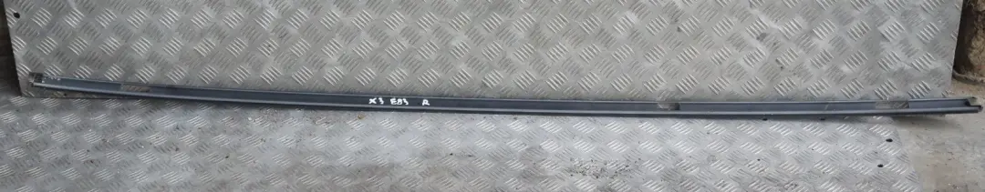 BMW X3 Series E83 Right O/S Roof Moulding Trim Strip Bluewater Blue - 896 - SKU 0304930-WB1 - Part number 0304930