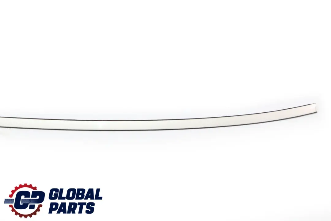 Left N/S Roof Moulding Trim Strip Mineralsilber Silver - A14 to BMW 6 Series E63 with Part number 0304938 BMW 6 Series E63 Left N/S Roof Moulding Trim Strip Mineralsilber Silver - A14 - SKU 0304938-MS - Part number 0304938