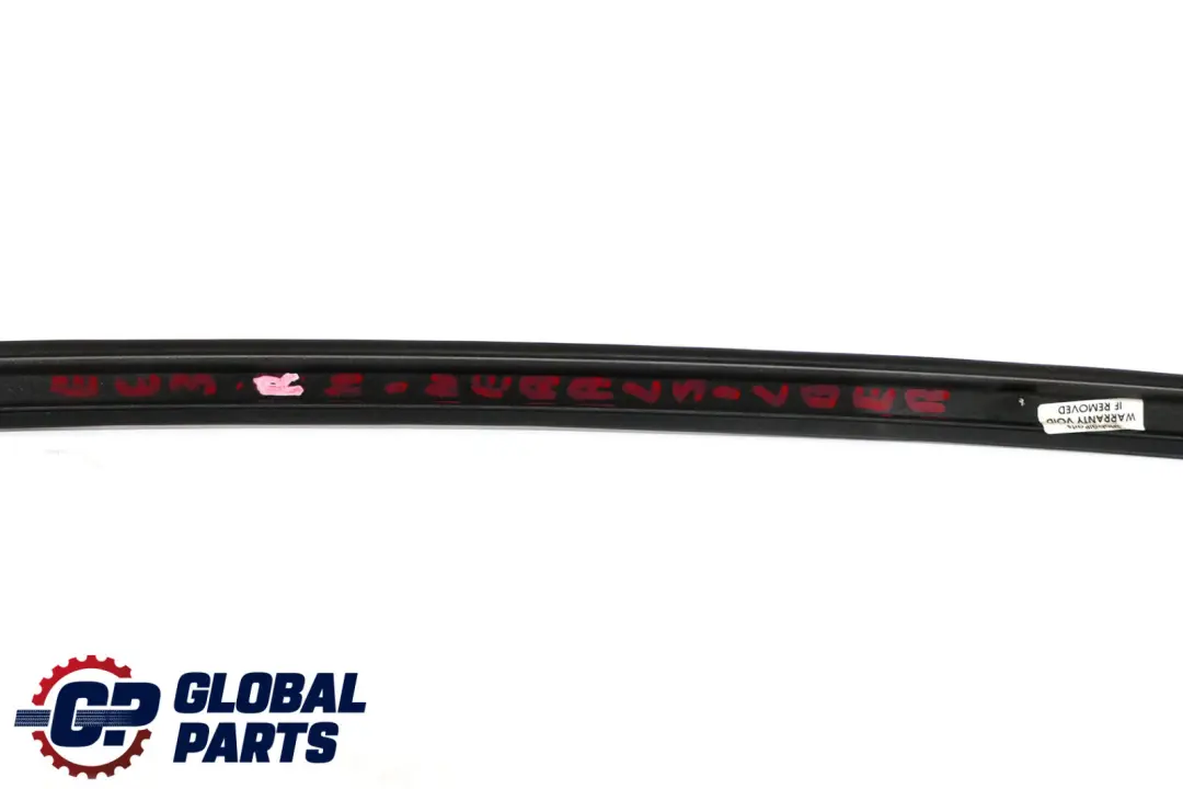BMW 6 Series E63 Right O/S Roof Moulding Trim Strip Mineralsilber Silver - A14 - SKU 0304939-MS - Part number 0304939
