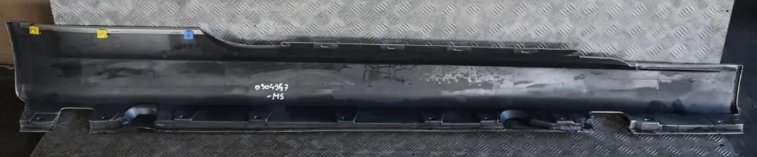 BMW 6 E63 E64 Door Sill Side Cover Skirt Left Mineralsilber Silver A14 - SKU 0304947-MS - Número de pieza 0304947