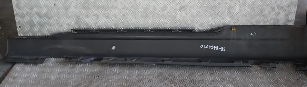 BMW 6 Series E63 E64 Door Sill Side Cover Skirt Right O/S Black Sapphire - 475 - SKU 0304948-BS - Part number 0304948