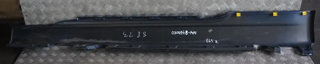 BMW E63 E64 Nakładka próg prawy Mysticblau - SKU 0304948-MYS - Numer Części 0304948