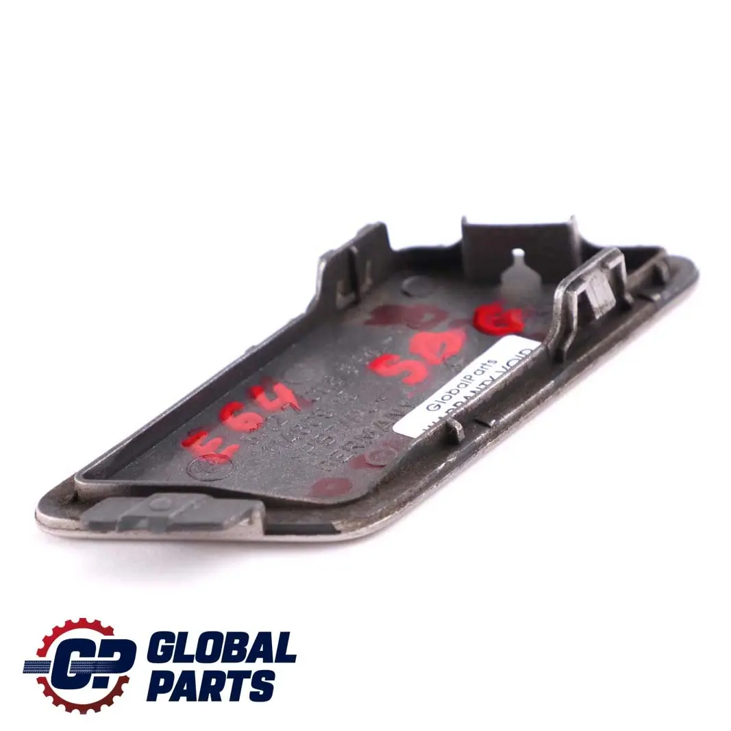 BMW 6 Series E63 E64 Flap Towing Eye Rear Bumper Silbergrau Silver Grey - SKU 0306436-SBG - Part number 7008836