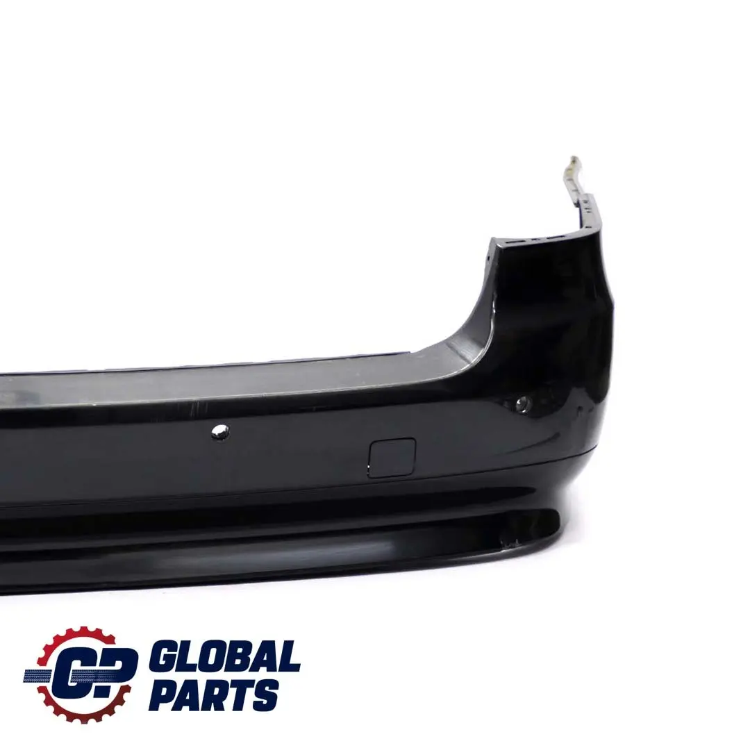 BMW 5 E61 Touring Rear Bumper Trim Panel PDC Black Sapphire Metallic - 475 - SKU 0306983-BS - Part number 0306983
