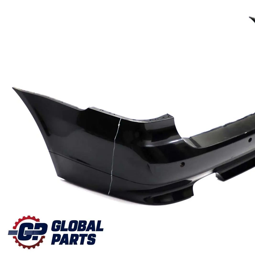 BMW 5 E61 Touring Rear Bumper Trim Panel PDC Black Sapphire Metallic - 475 - SKU 0306983-BS - Part number 0306983