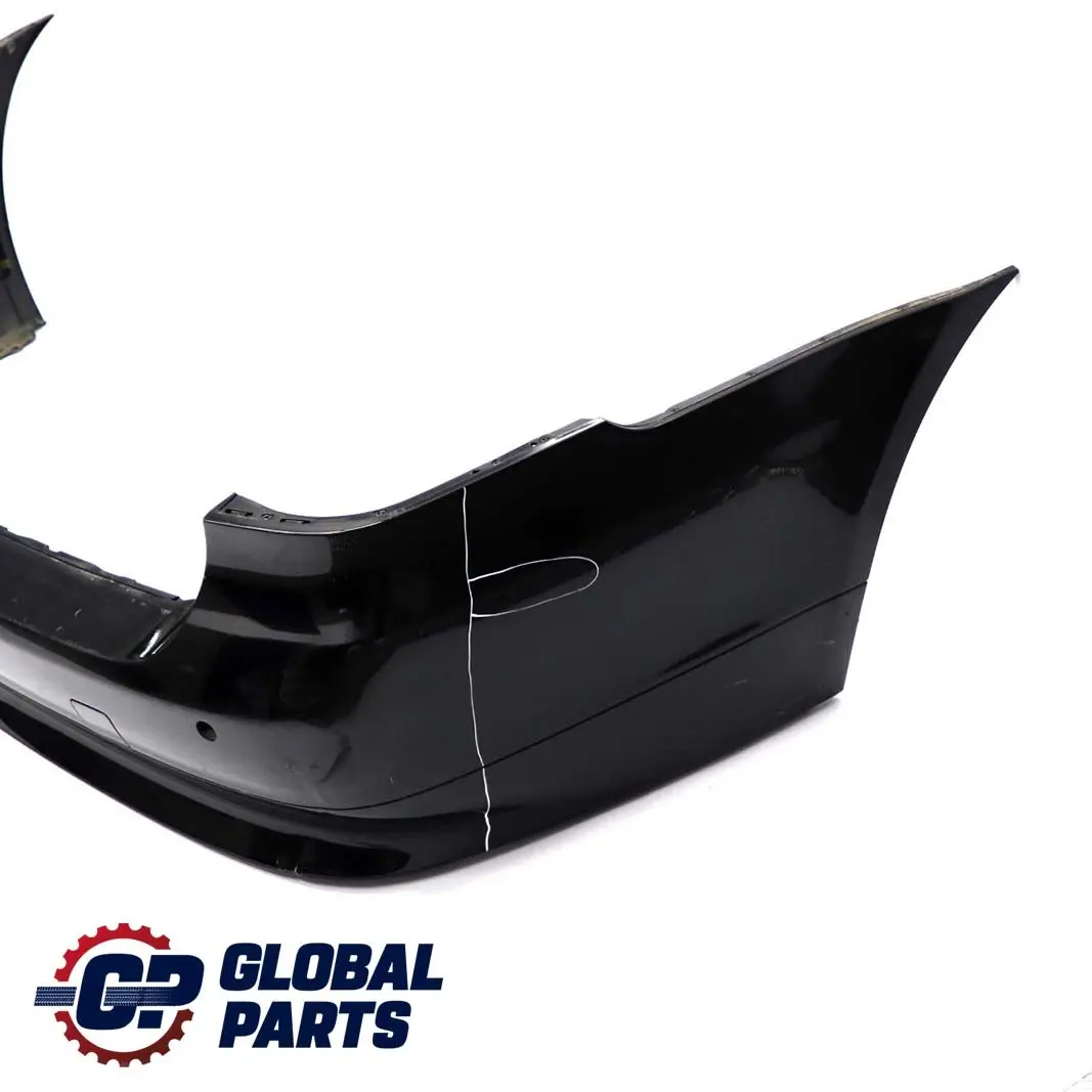 BMW 5 E61 Touring Rear Bumper Trim Panel PDC Black Sapphire Metallic - 475 - SKU 0306983-BS - Part number 0306983