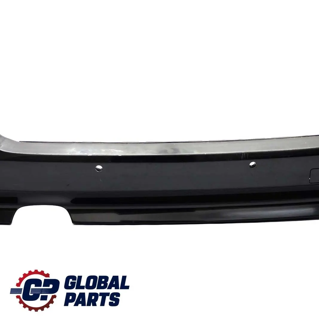 BMW 5 E61 Touring Rear Bumper Trim Panel PDC Black Sapphire Metallic - 475 - SKU 0306983-BS - Part number 0306983