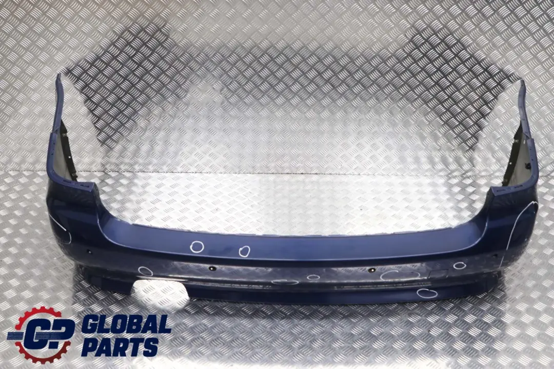 Bumper Trim Panel PDC Mysticblau Blue Metallic to BMW 5 Series E61 Touring Rear with Part number 0306983 BMW 5 Series E61 Touring Rear Bumper Trim Panel PDC Mysticblau Blue Metallic - SKU 0306983-MYS - Part number 0306983