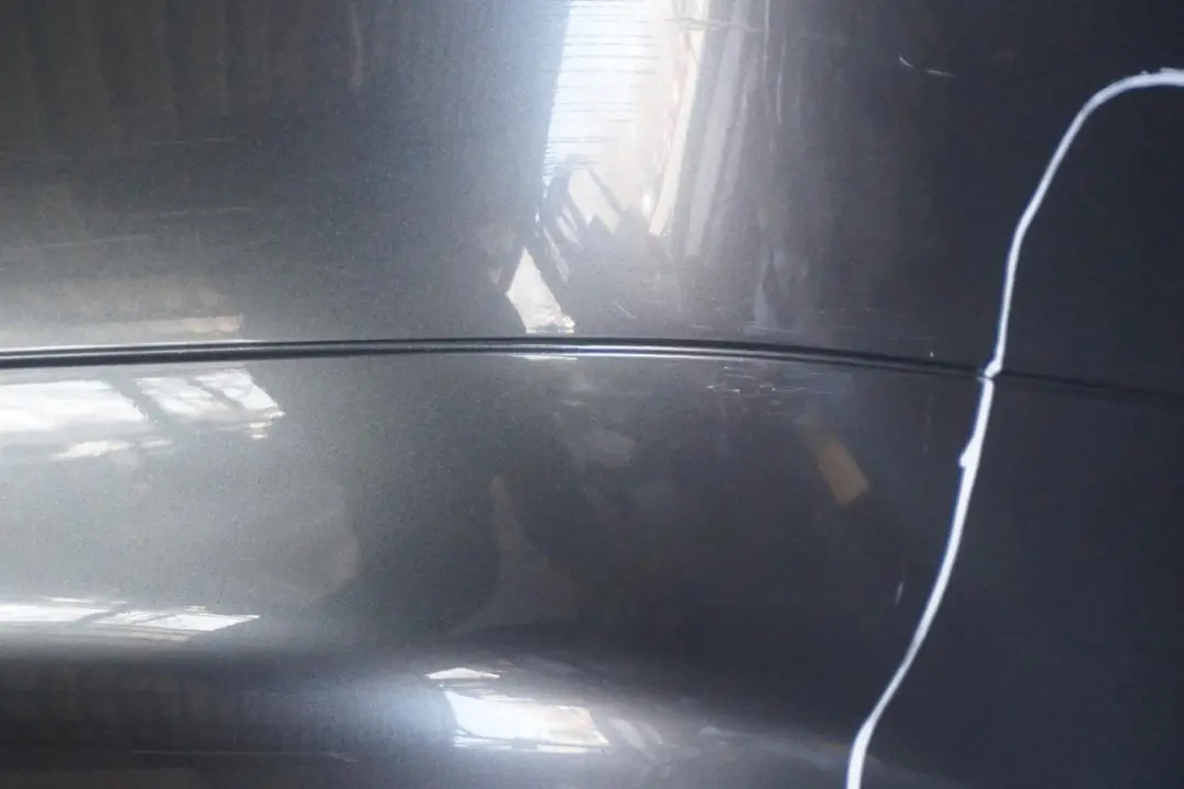 Bumper Trim Panel PDC Titangrau Grey II Metallic - A36 to BMW 5 E61 Touring Rear with Part number 0306983 BMW 5 E61 Touring Rear Bumper Trim Panel PDC Titangrau Grey II Metallic - A36 - SKU 0306983-TGR - Part number 0306983