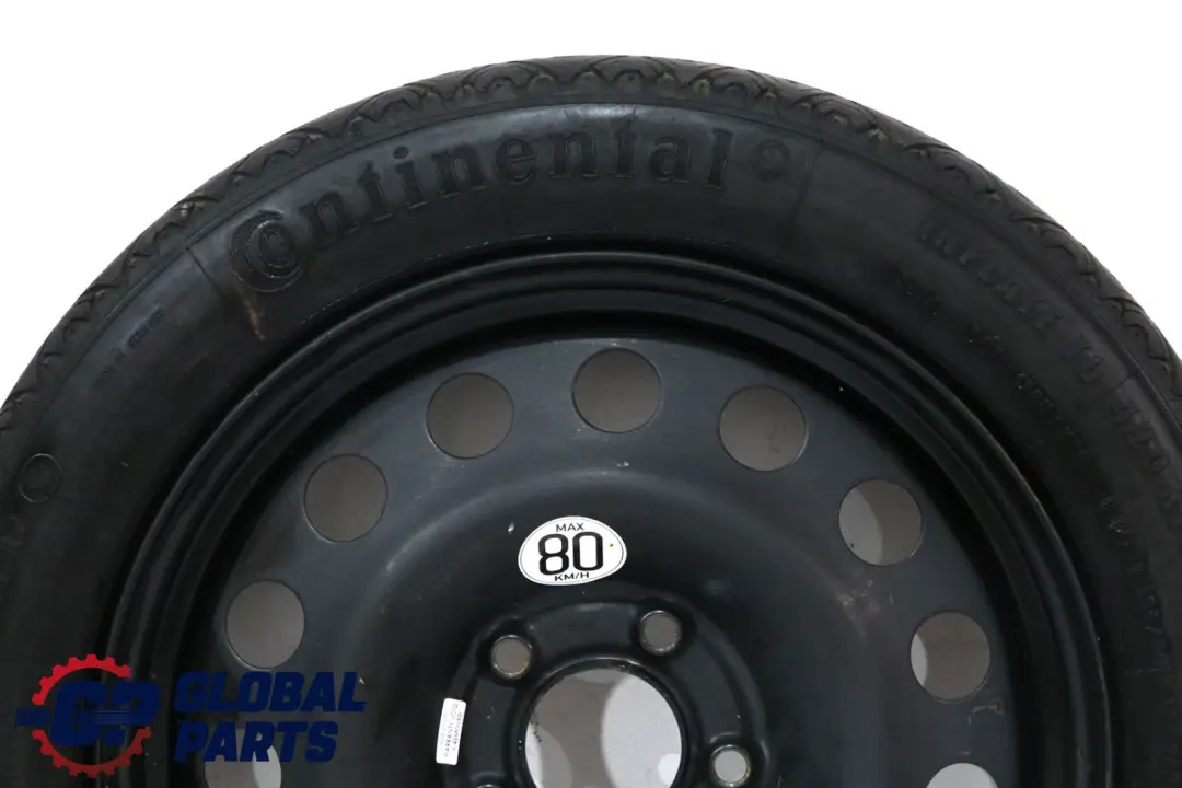 BMW E60 Ruota Di Scorta Compatta In Acciaio Nero 135/80 R17 - SKU 0308889-1 - Numero di parte 0308889