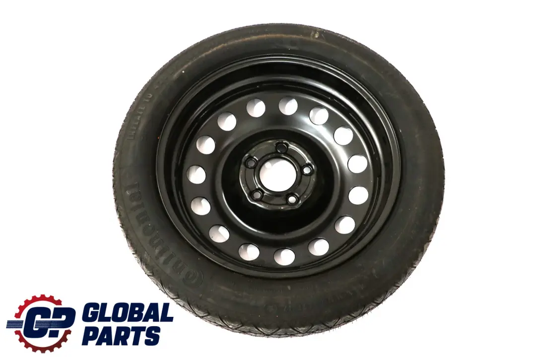 BMW E60 Compact Reserverad Stahl Schwarz 135/80 R17 6758778 - SKU 0308889 - Teilenummer 0308889