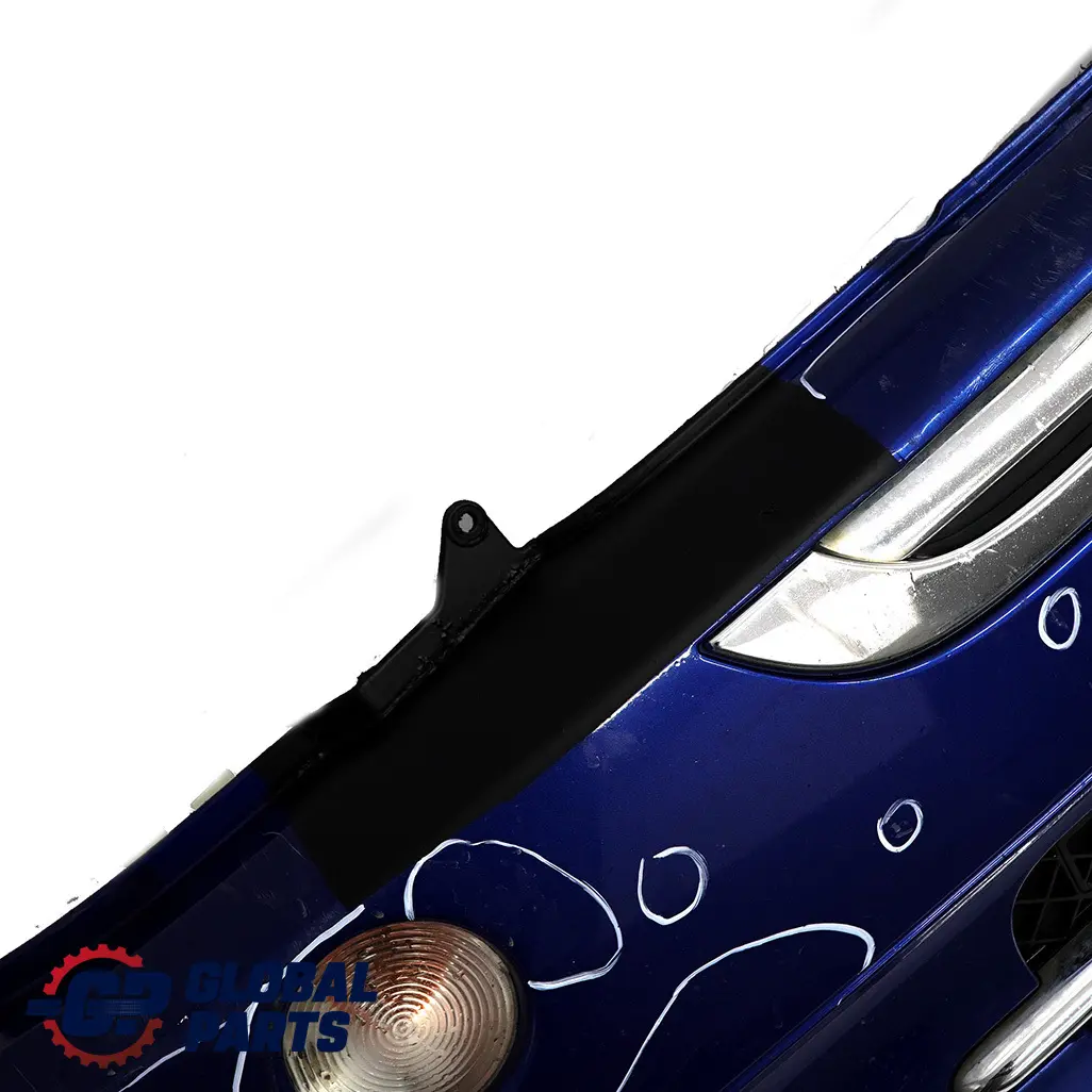 BMW Mini Cooper Cabrio R50 R52 Complete Front Bumper Panel Lightning Blue - A63 - SKU 0308998-LB - Part number 0308998