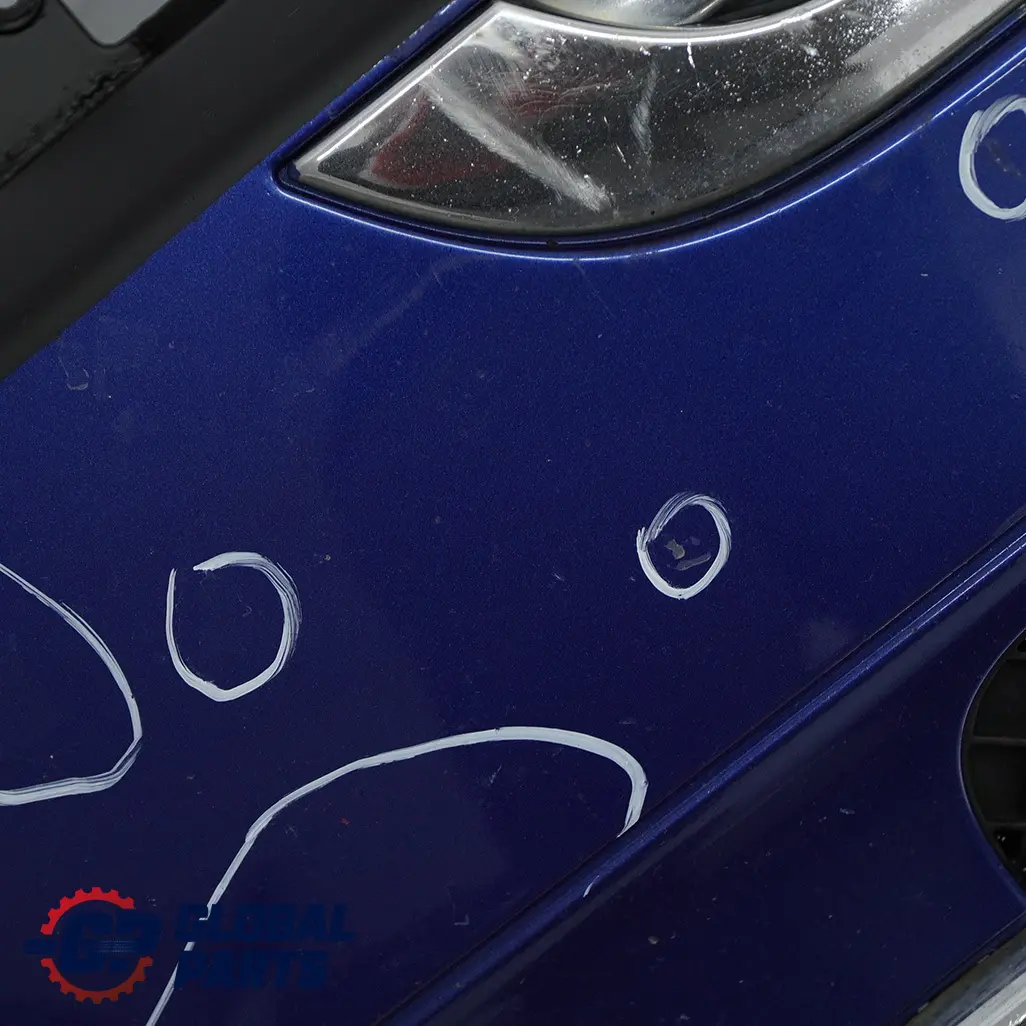 Parachoques delantero completo Azul Rayo - A63 para Mini Cooper Cabrio R50 R52 con número de pieza 0308998 Mini Cooper Cabrio R50 R52 Parachoques delantero completo Azul Rayo - A63 - SKU 0308998-LB - Número de pieza 0308998