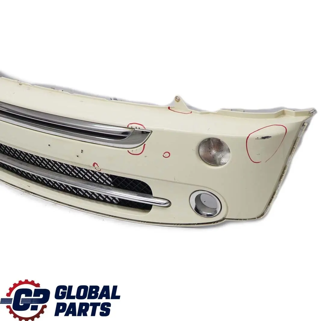 BMW Mini Cooper Cabrio R50 R52 1 Front Bumper Panel Pepper White - 850 - SKU 0308998-PW1 - Part number 0308998