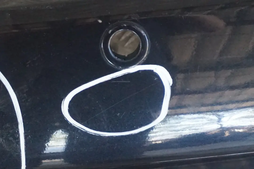 BMW MINI Cooper R52 2 Rear Bumper Panel PDC Astro Black Metallic - A25 - SKU 0309181-ASB2 - Part number 0309181