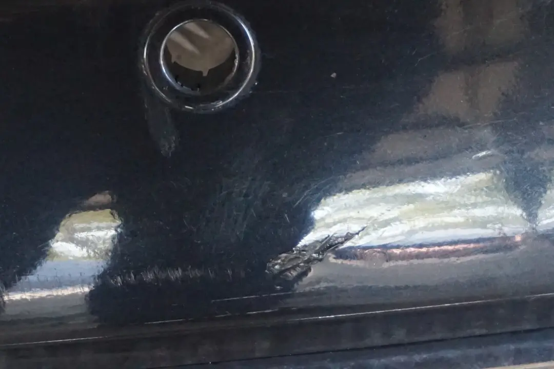 BMW MINI Cooper R52 2 Rear Bumper Panel PDC Astro Black Metallic - A25 - SKU 0309181-ASB2 - Part number 0309181