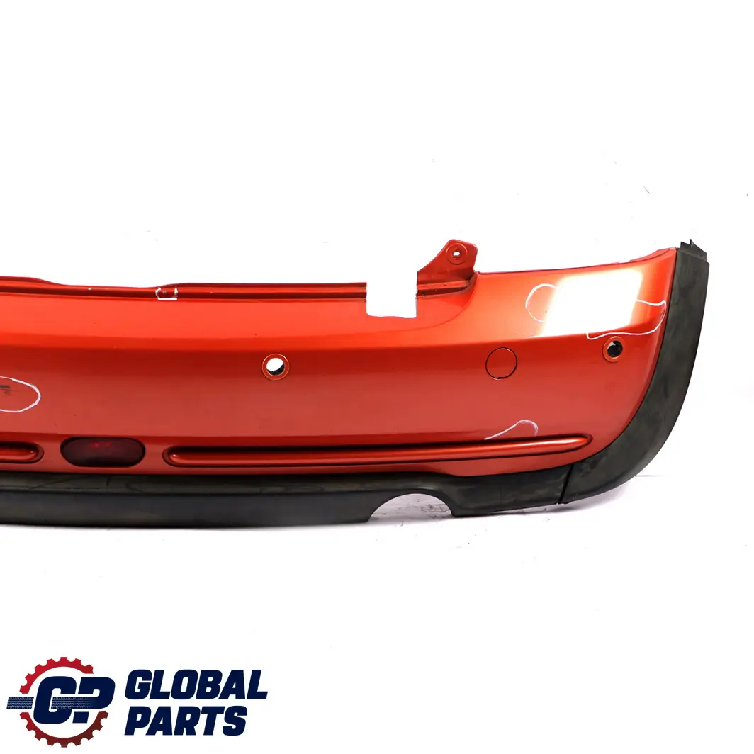 Mini Cooper One R52 Cabrio Rear Bumper Panel PDC Hot Orange Metallic - A26 - SKU 0309181-HOT - Part number 0309181