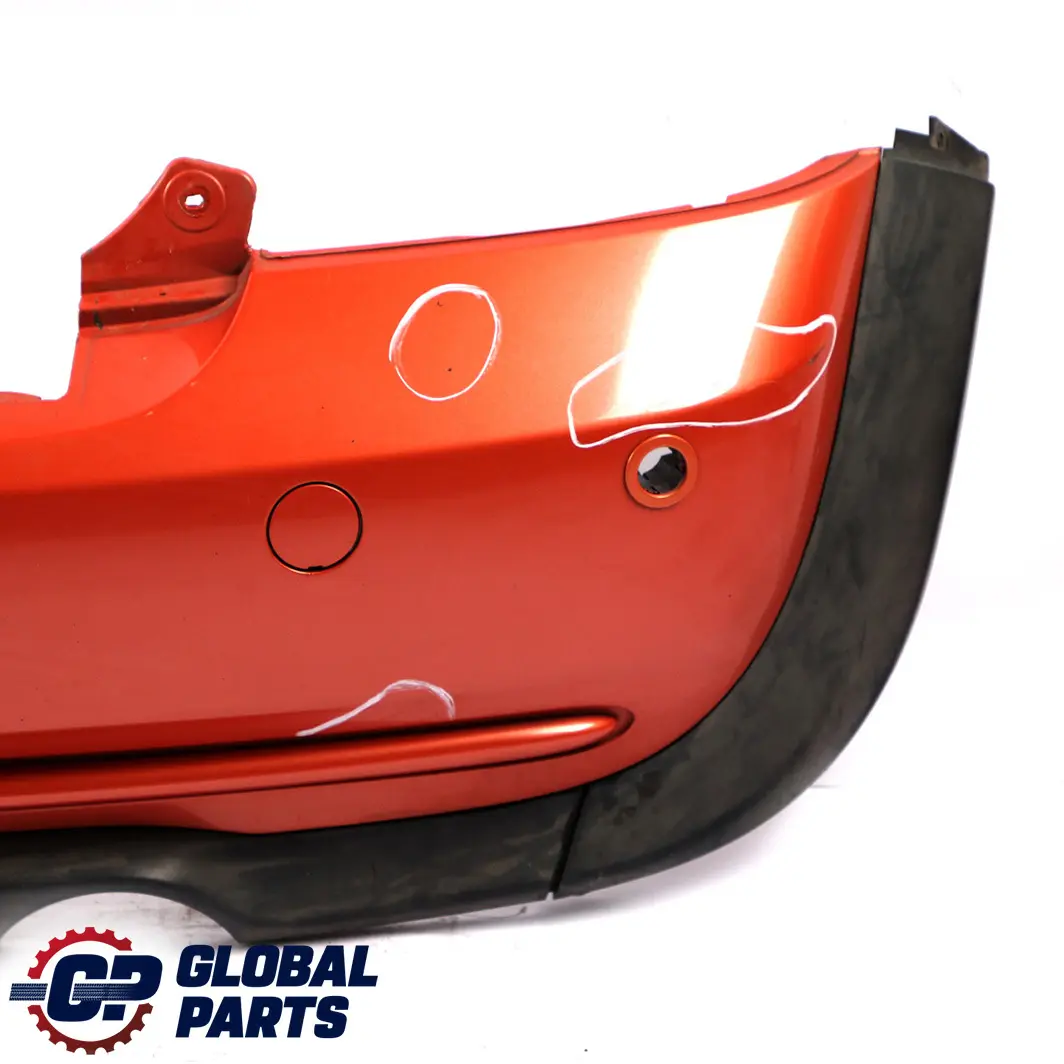 Mini Cooper One R52 Cabrio Rear Bumper Panel PDC Hot Orange Metallic - A26 - SKU 0309181-HOT - Part number 0309181