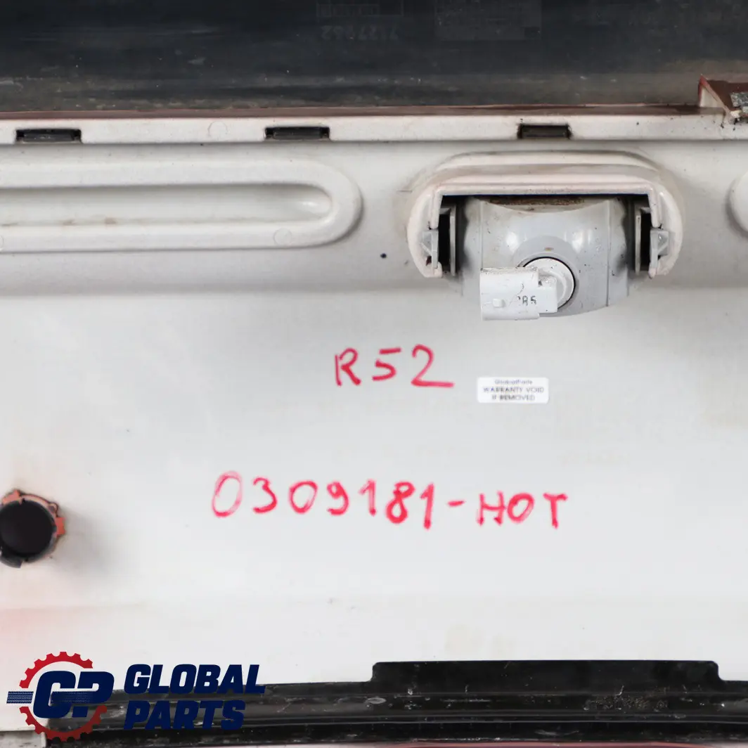 Mini Cooper One R52 Cabrio Rear Bumper Panel PDC Hot Orange Metallic - A26 - SKU 0309181-HOT - Part number 0309181