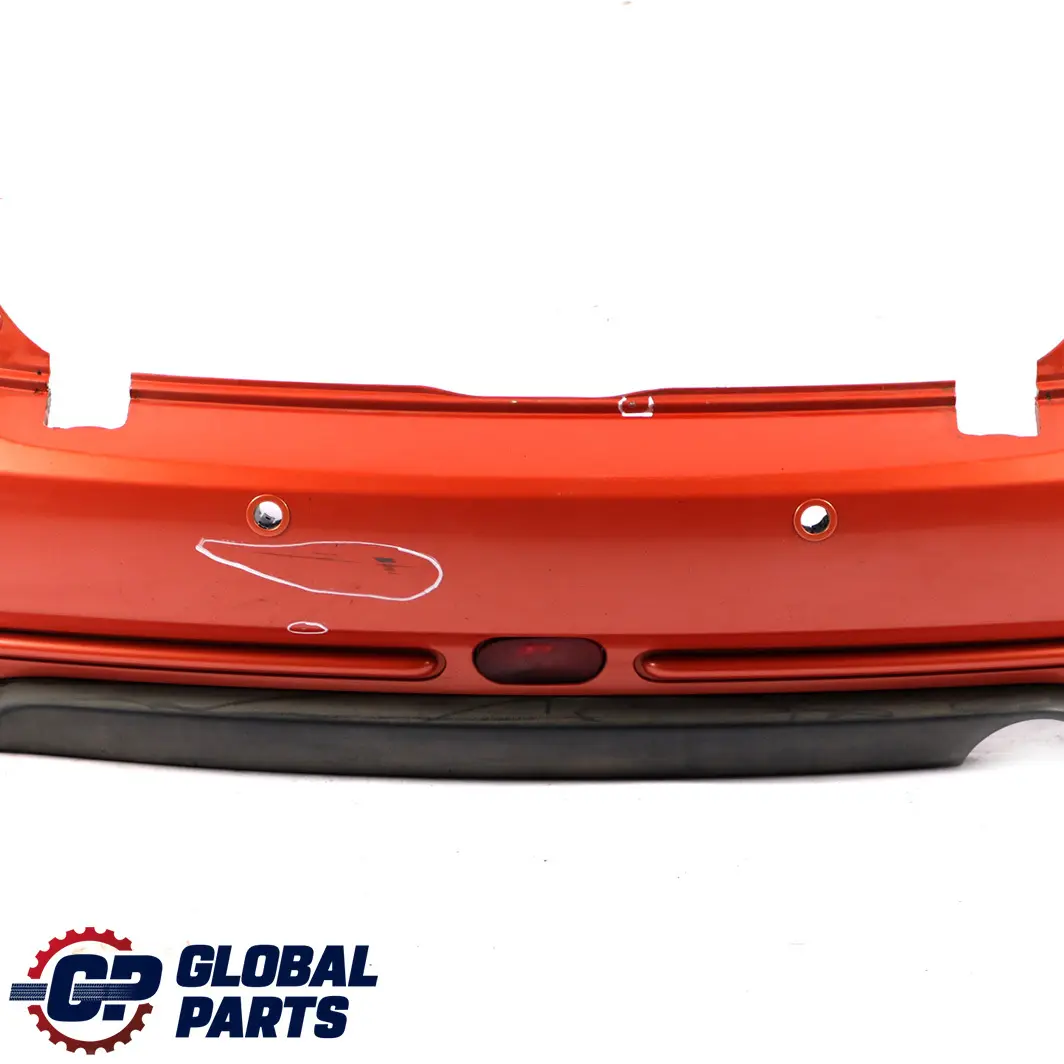 Bumper Panel PDC Hot Orange Metallic - A26 to Mini Cooper One R52 Cabrio Rear with Part number 0309181 Mini Cooper One R52 Cabrio Rear Bumper Panel PDC Hot Orange Metallic - A26 - SKU 0309181-HOT - Part number 0309181